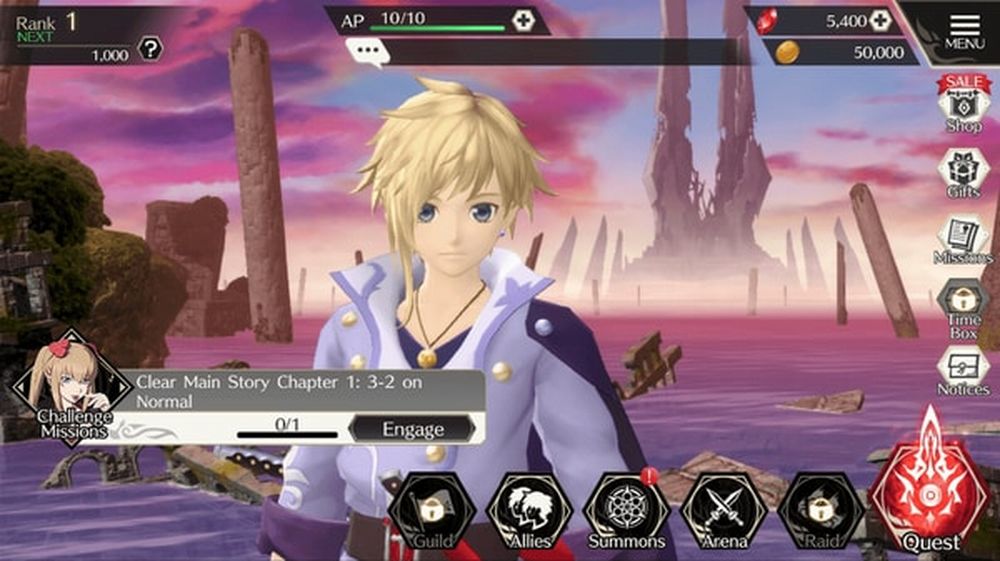 Data e download Tales of Crestoria Data e download Tales of Crestoria